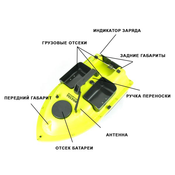 Прикормочный кораблик Teltos Круиз