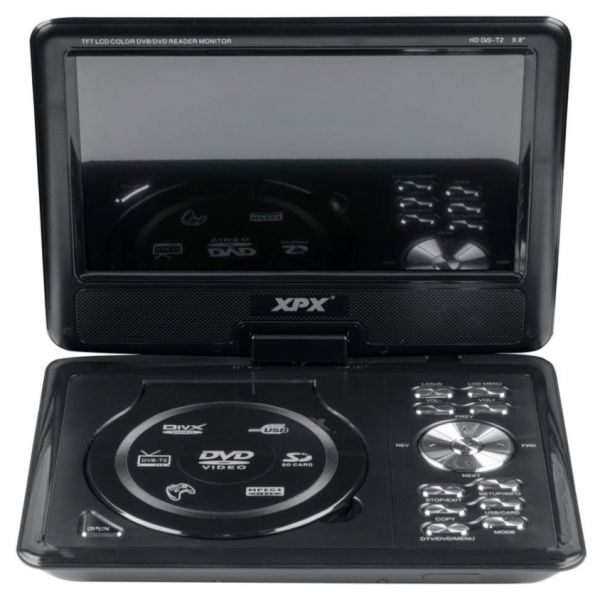 Портативный DVD плеер XPX EA-9055D DVB-T2