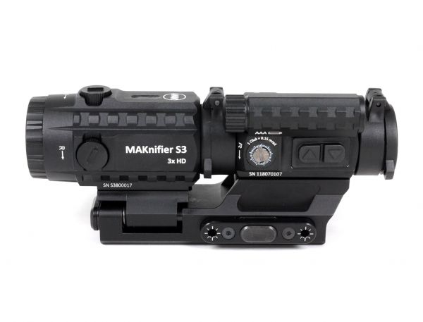 Комплект коллиматора и увеличителя MAKmasterLock CS (MAKnifier S3+MAKdot S 1x20)